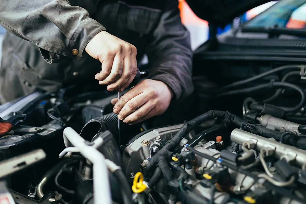 servicing maintenance
